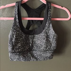 Lululemon "run your stuff" sports bra